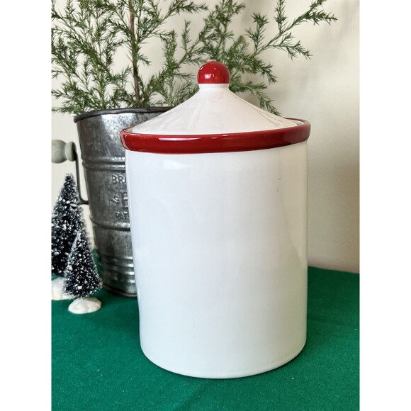 Christmas Canister Over the Hills of Snow Angela Staehling Series by Magenta - Picture 4 of 6